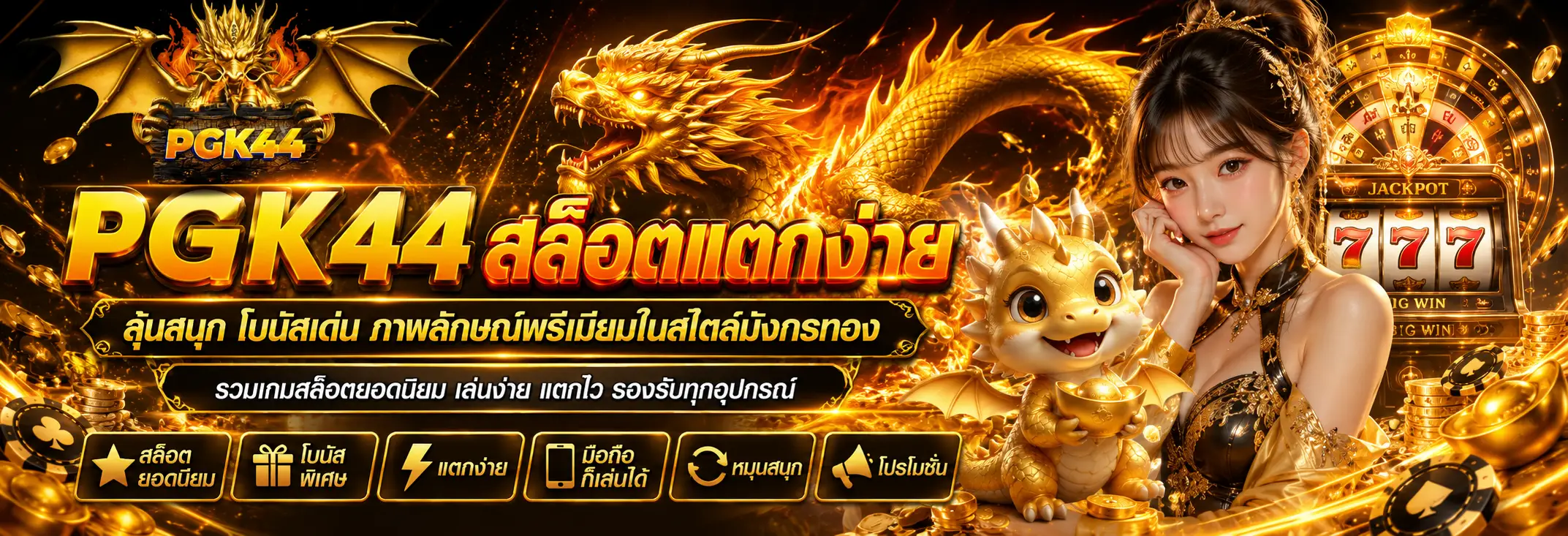 pgk44 เว็บสล็อตและคาสิโนออนไลน์ครบวงจรสำหรับผู้ใช้งานยุคใหม่